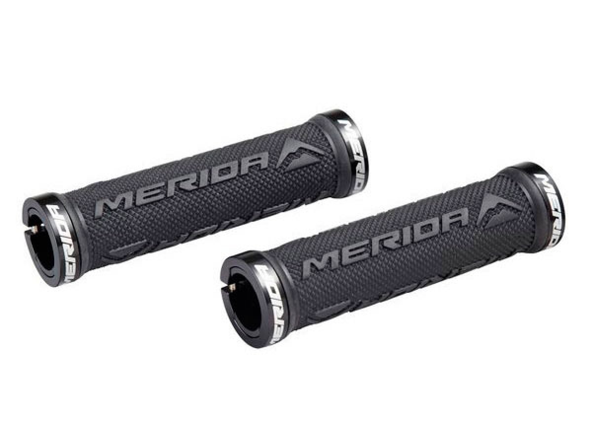 Грипсы Merida с замком Double Lock Softer, Gel padding 130mm Black (2058032769)