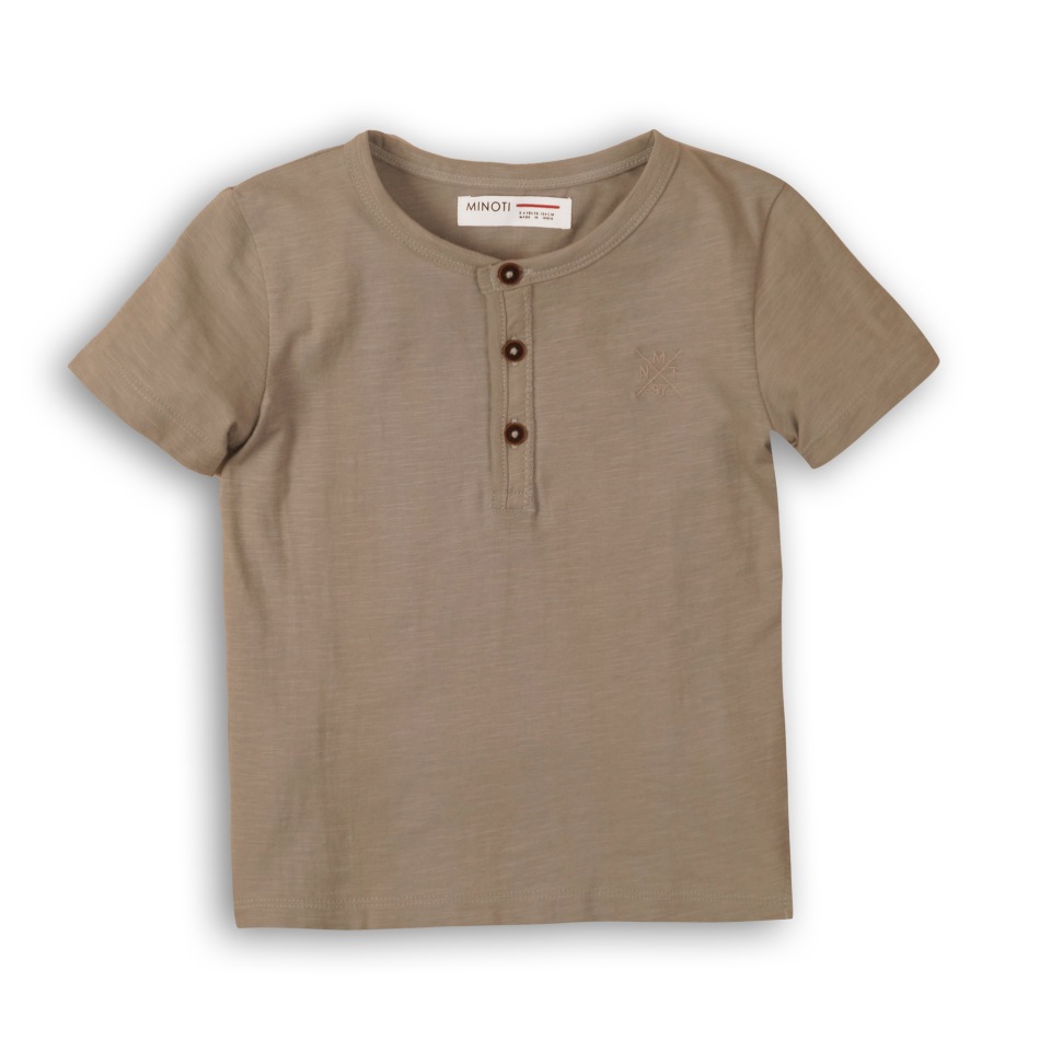 

Футболка для мальчика MINOTI 1HENLEY9, р. 140, Серый, 1HENLEY9