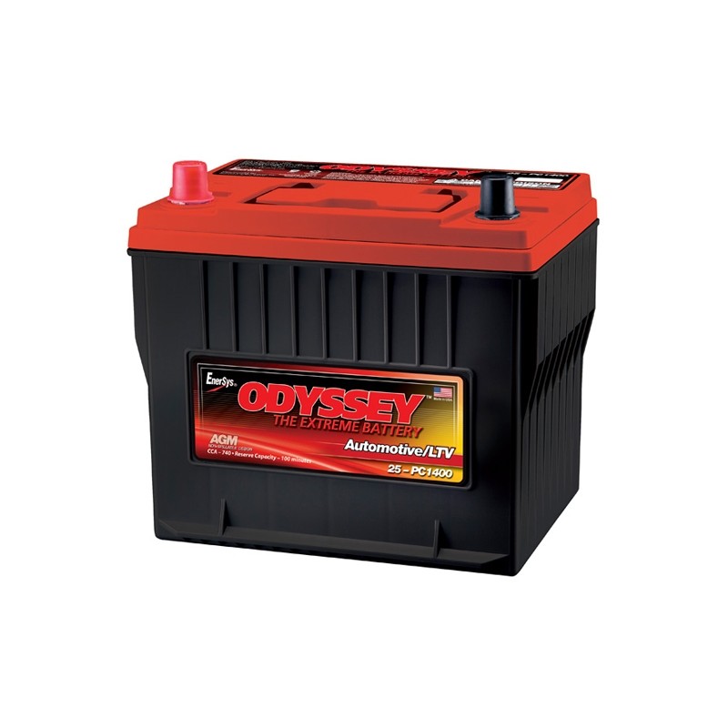 

Аккумулятор Odyssey PC1400-25 12В 65Ач 850CCA 241x174x221 мм Прямая (+-)