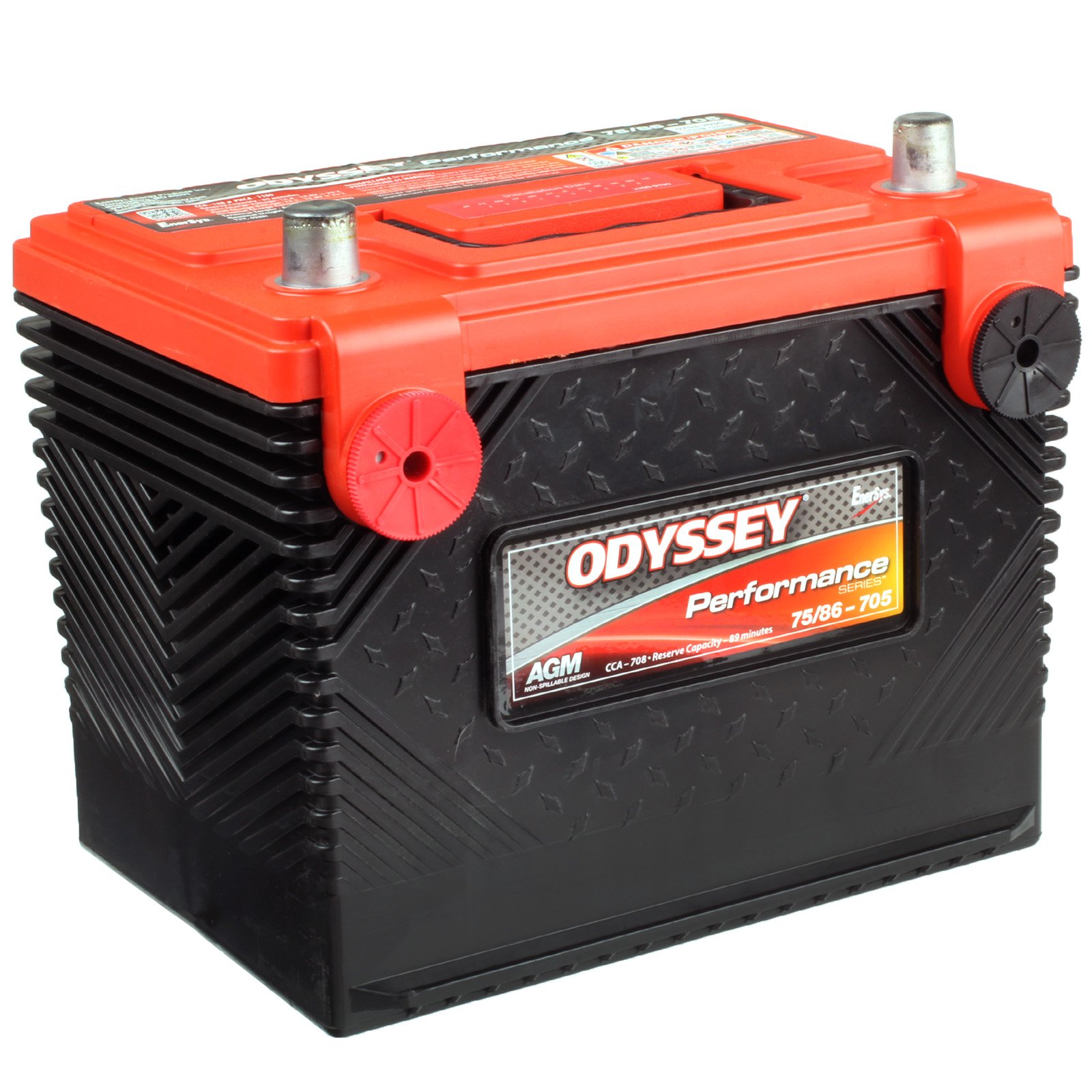 

Аккумулятор Odyssey 75/86-705 12В 49Ач 708CCA 241x179x203 мм Прямая (+-)