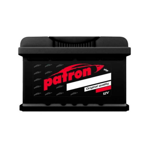 фото Аккумулятор patron plus 12v 57ah 500a etn 0(r+) b13 242x175x190mm 13,1kg