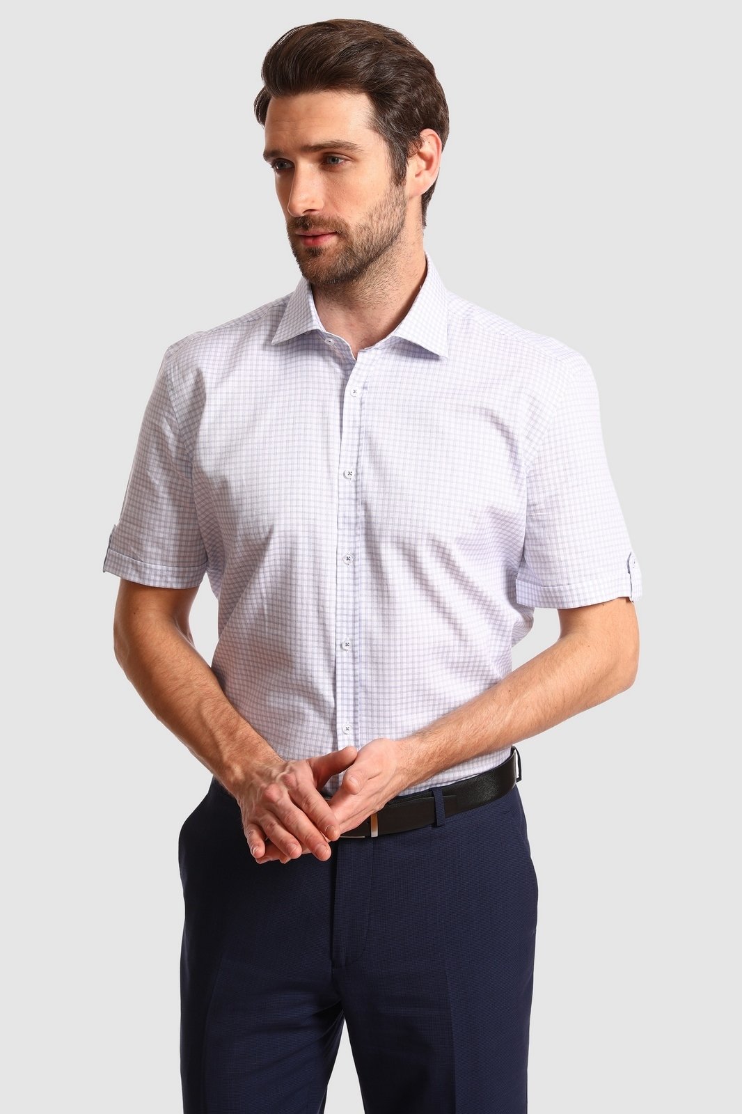 

Рубашка мужская Kanzler 20S-SBL23SSS/01-3 41, 20S-SBL23SSS/01-3