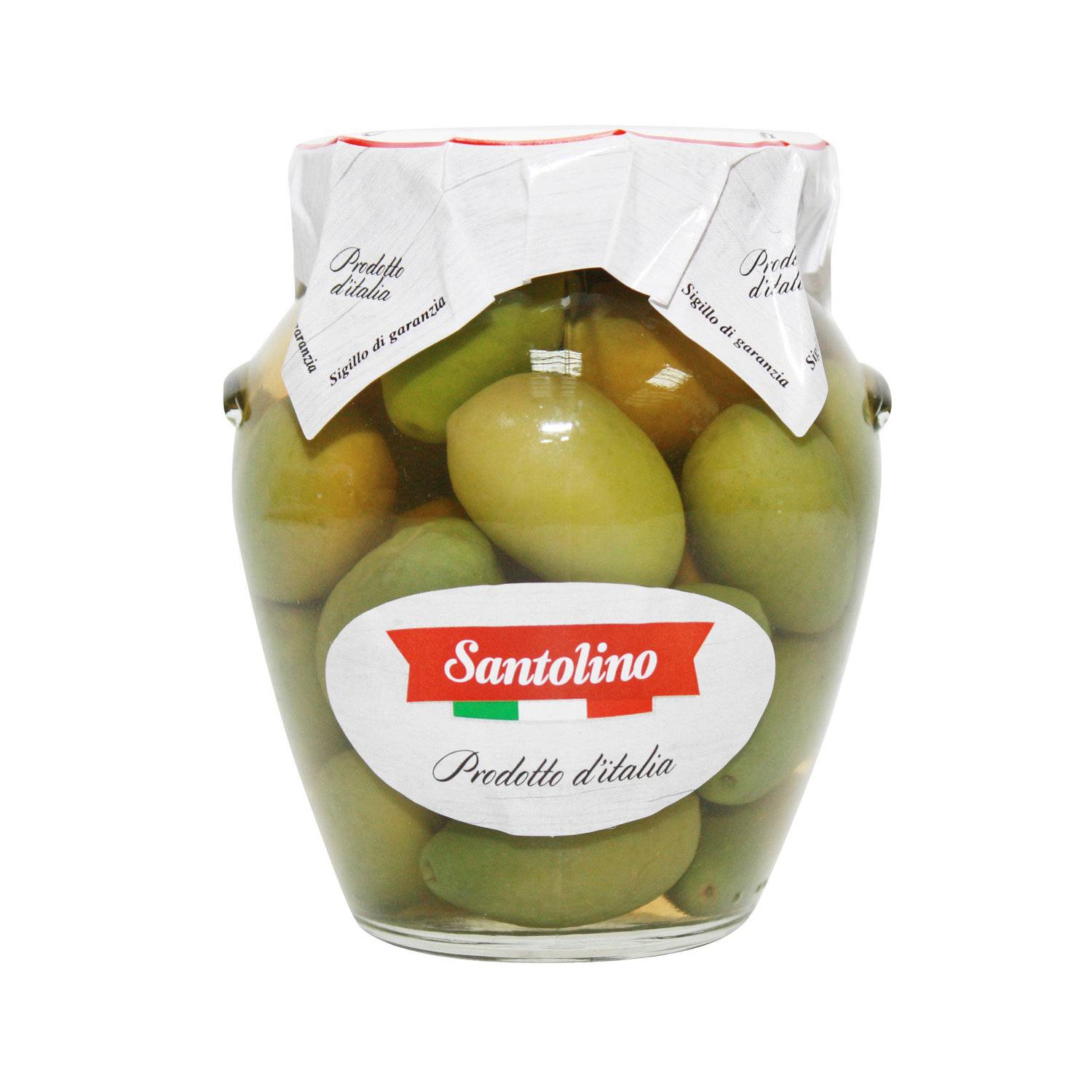 

Оливки зелёные Santolino гигант, без косточки