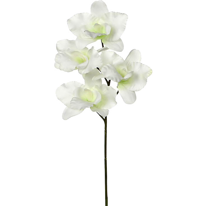 Орхидея белая 26 см 1021072