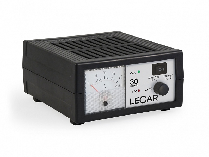 фото Зарядно-предпусковое устройство для автомобильных акб lecar-30