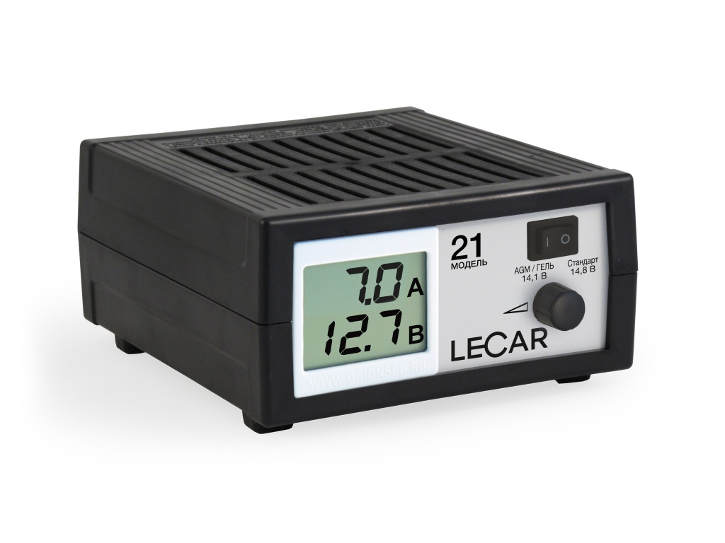 Зарядно-предпусковое устройство для автомобильных АКБ LECAR-21