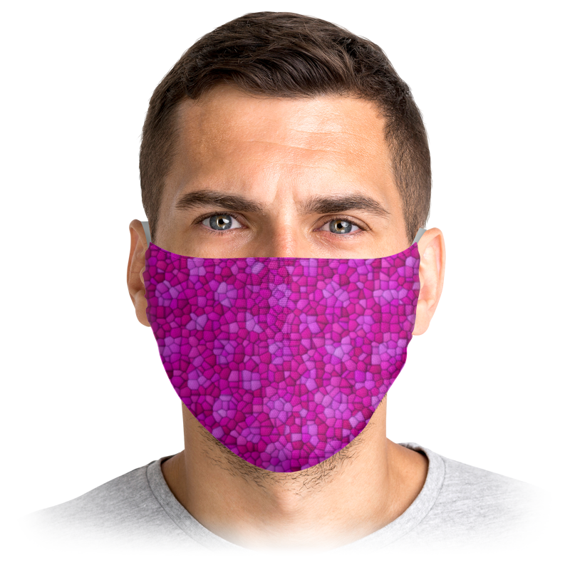 

Многоразовая маска Printio Purple фиолетовая L, Purple