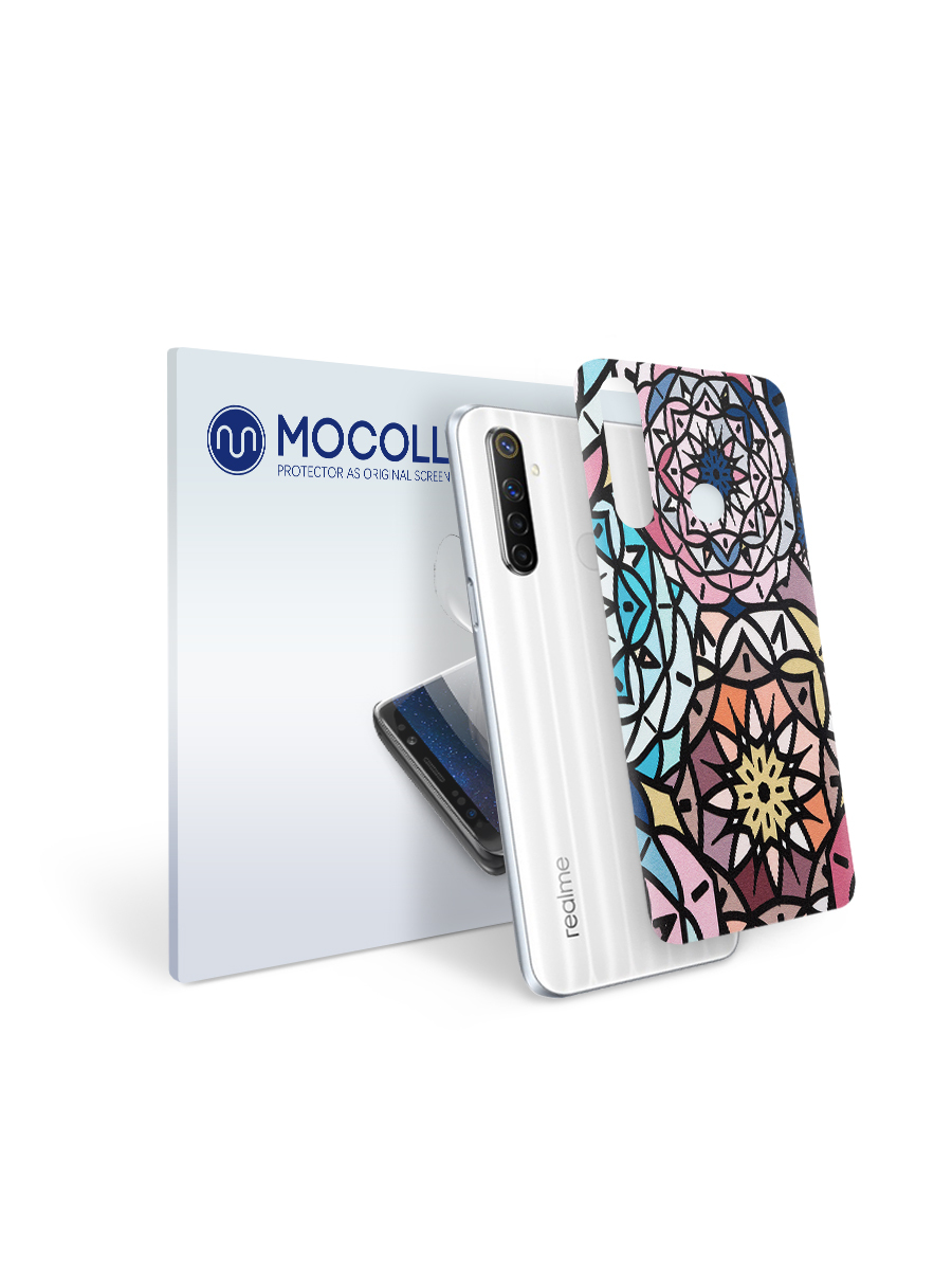 

Пленка защитная MOCOLL для задней панели REALME C11 Богемный узор Сюзане