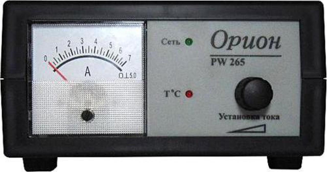 фото Устройство зарядное 12v 7a 70ач 220v (автомат) орион орион арт. pw-265 orion