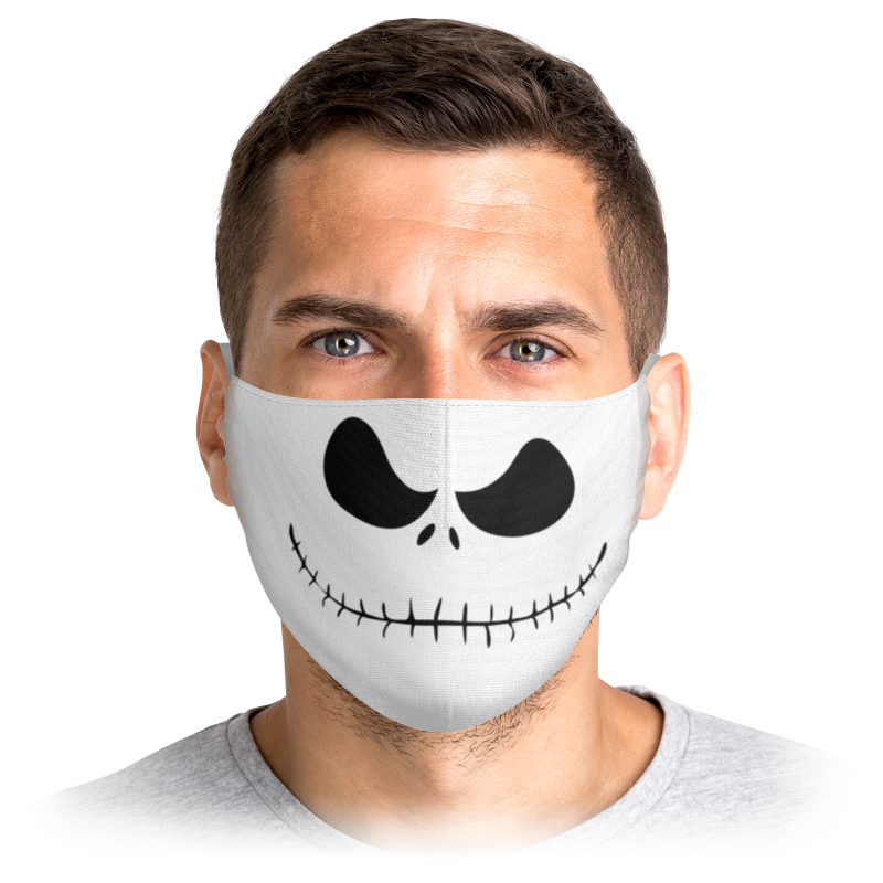 

Многоразовая маска Printio Джек белая L, Джек