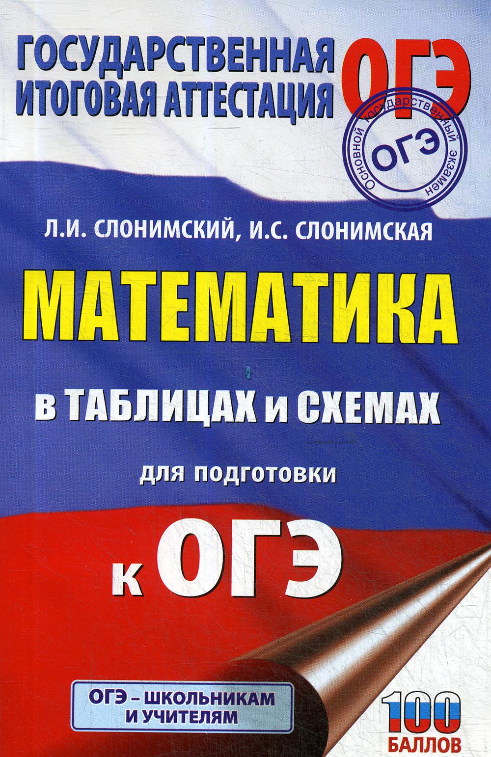 

Математика в таблицах и схемах