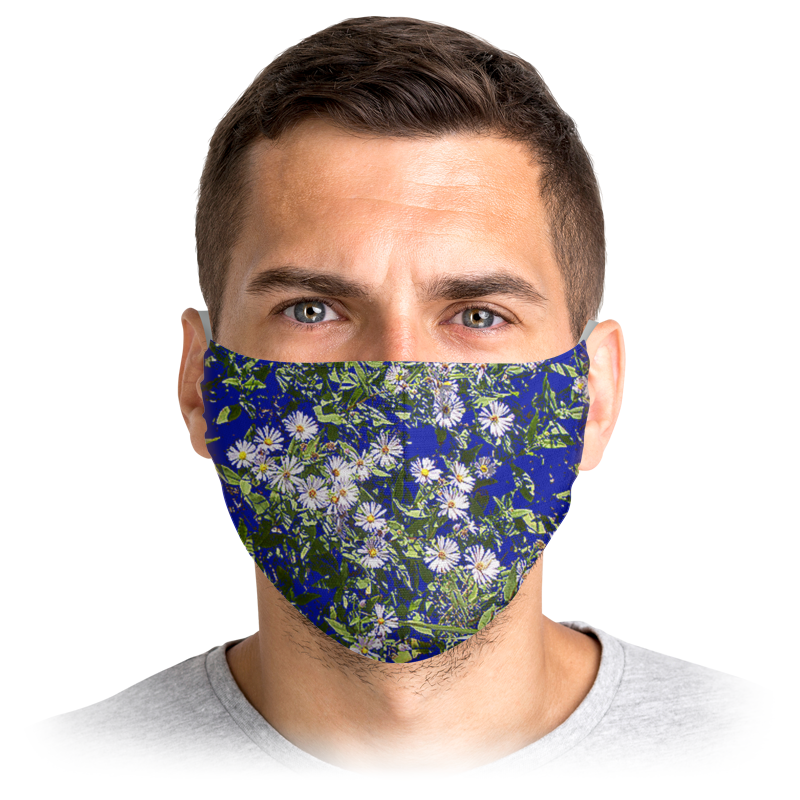 

Многоразовая маска Printio Stop virus! разноцветная L, Stop virus!