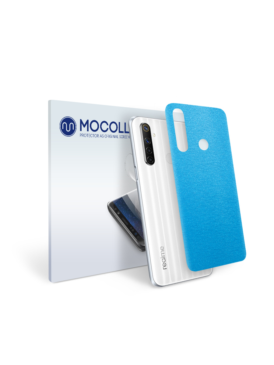 

Пленка защитная MOCOLL для задней панели REALME 5 Pro Металлик Розовый