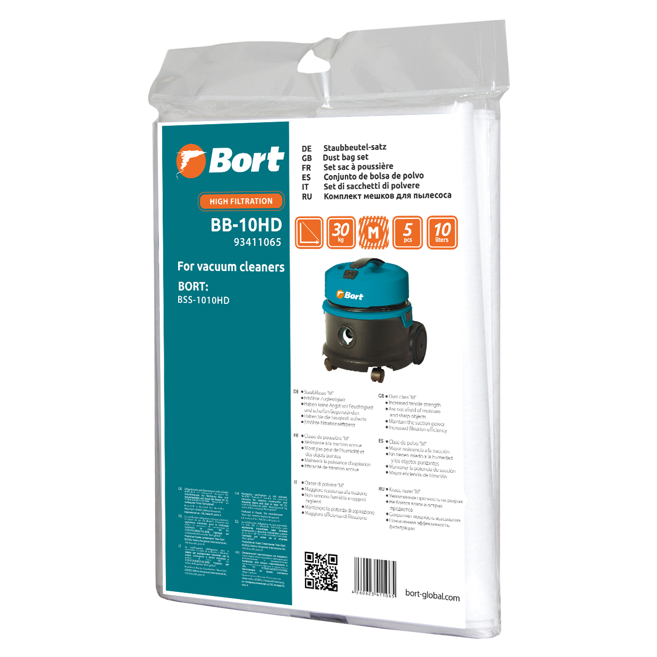 Комплект мешков пылесборных для пылесоса Bort BB-10HD комплект мешков пылесборных для пылесоса bort