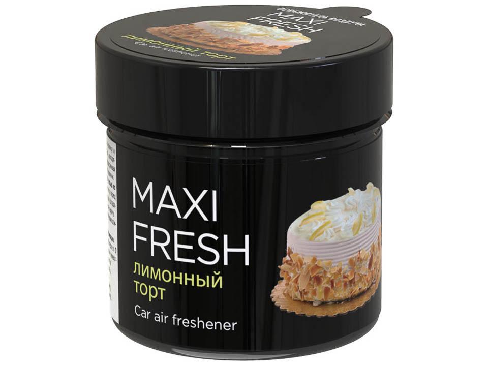 

Ароматизатор на панель приборов гелевый (лимонный торт) 100г MAXI FRESH