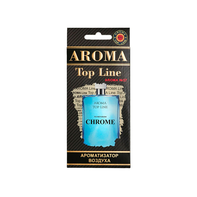 фото Ароматизатор подвесной жидкостный (azzaro chrome) 5мл top line aroma top line