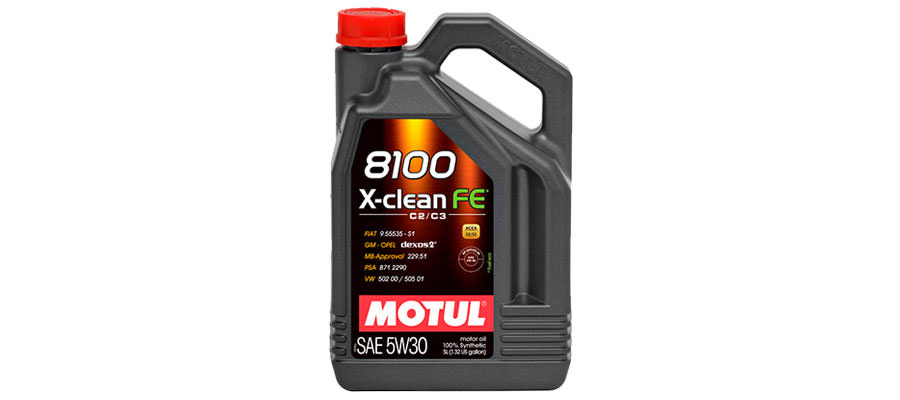 фото Моторное масло motul 8100 x-clean fe 5w-30 1л