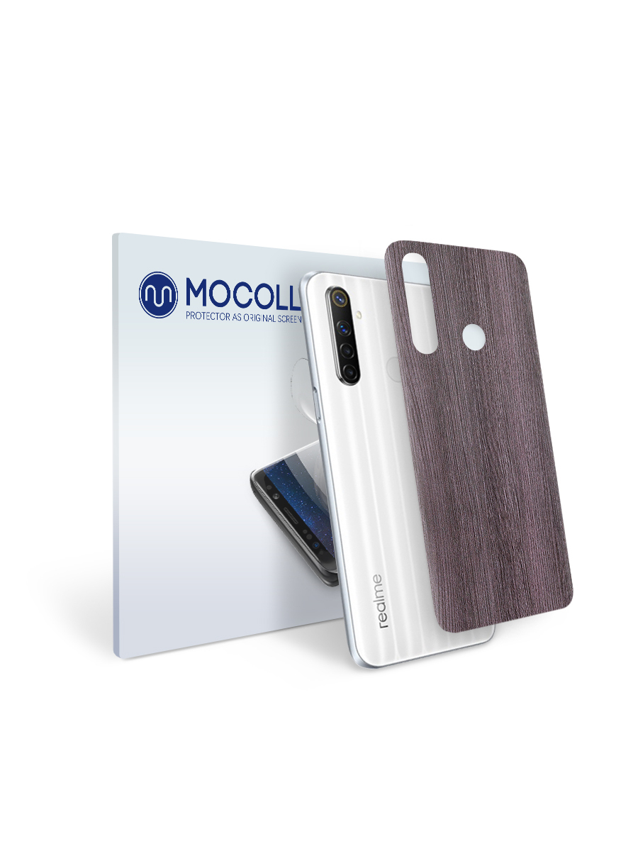

Пленка защитная MOCOLL для задней панели REALME X50 Pro Дерево Ясень Шимо