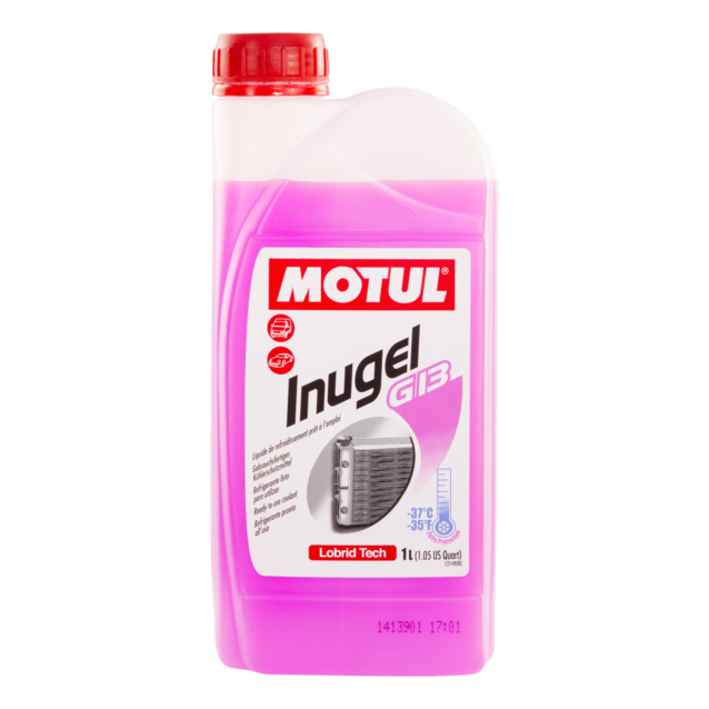 фото Антифриз motul inugel g13 фиолетовый готовый антифриз 1л 104376