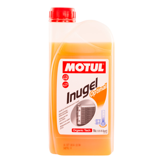 фото Антифриз motul inugel optimal g12 оранжевый, готовый антифриз, 1л, 102923