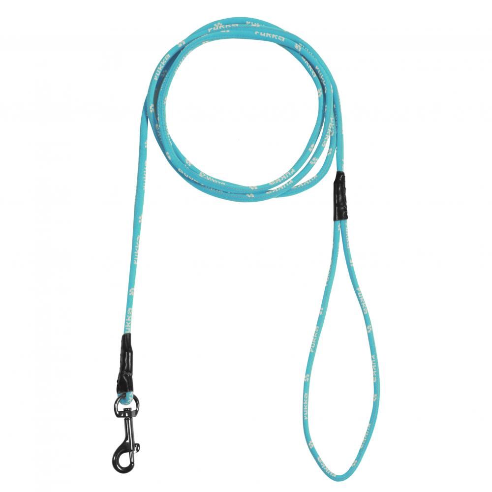 фото Поводок для собак rukka mini comfort leash голубой 180см/6мм