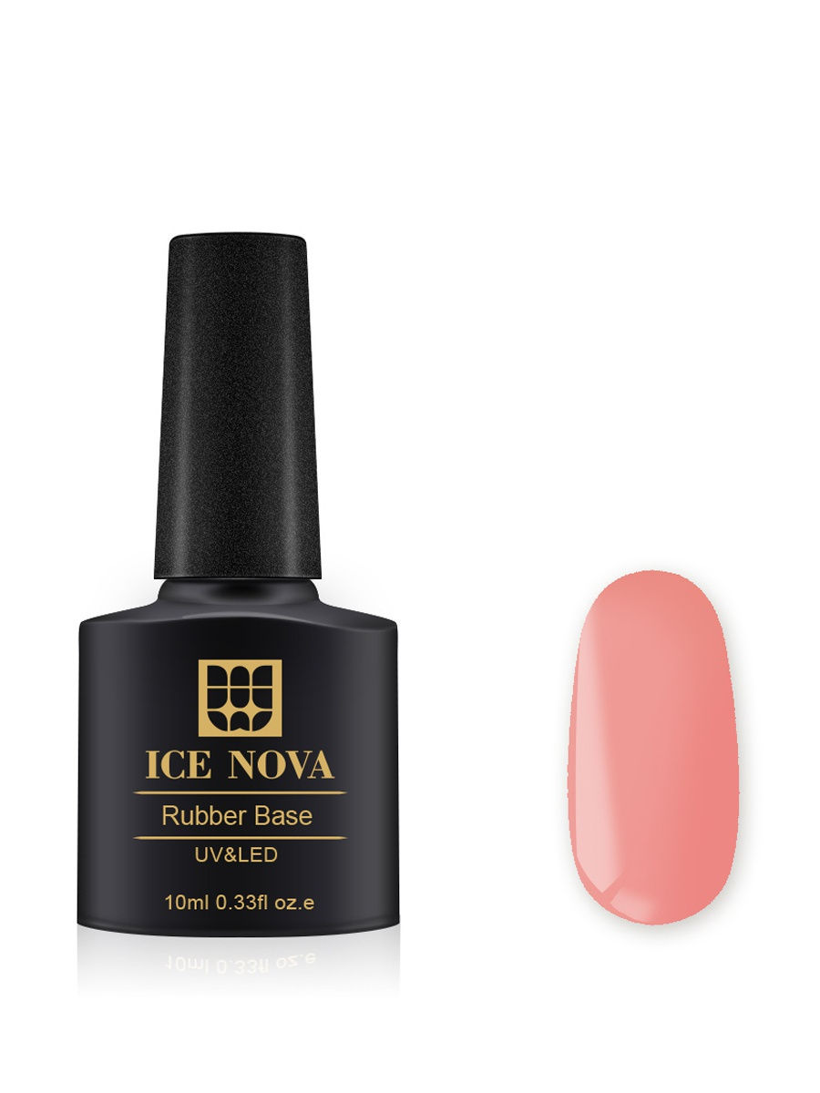 

Каучуковая основа для French-маникюра ICE NOVA 10 мл, цвет 9, Основа для гель-лака 9