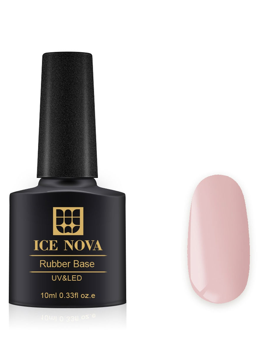 

Каучуковая основа для French-маникюра ICE NOVA 10 мл, цвет 21, Основа для гель-лака 21