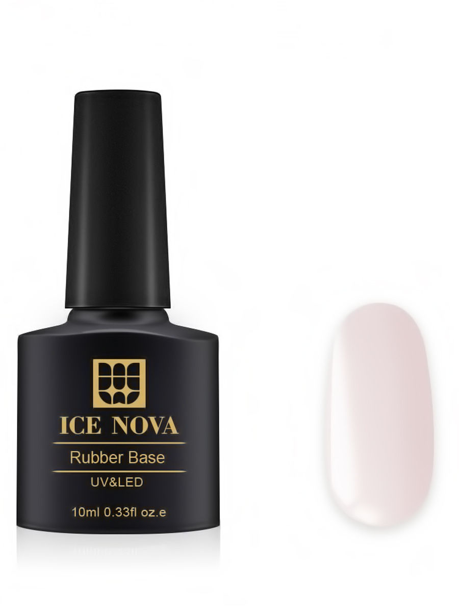 

Каучуковая основа для French-маникюра ICE NOVA 10 мл, цвет 22, Основа для гель-лака 22