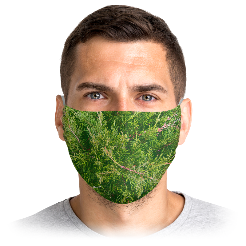 

Многоразовая маска Printio Stop virus! зеленая L, Stop virus!