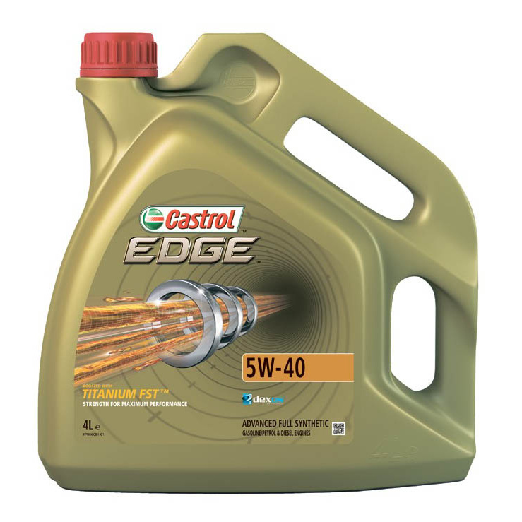 фото Моторное масло castrol edge titanium fst 5w-40 4л