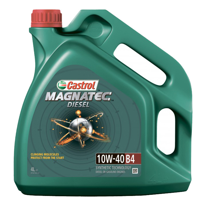 Моторное масло Castrol Magnatec Diesel B4 156ED8 10W40 4л