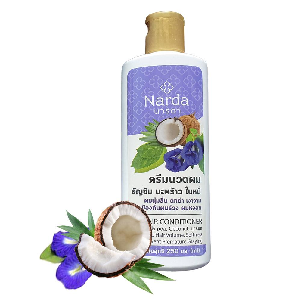 Купить Кондиционер для волос Narda Hair Conditioning Cream - Anti-Hair Fall, Thai House of Nature
