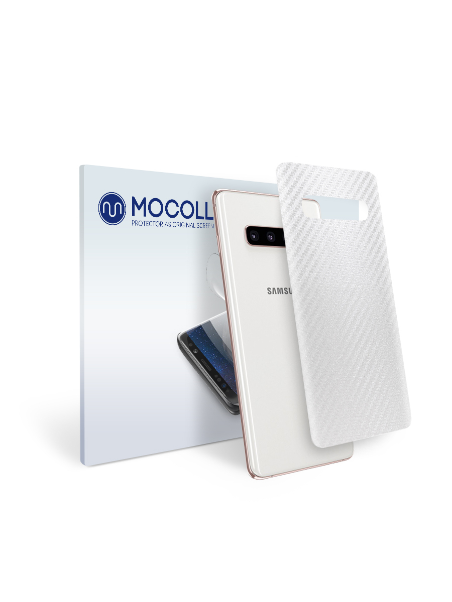

Пленка защитная MOCOLL для задней панели Samsung GALAXY S9 Plus Карбон Прозрачный