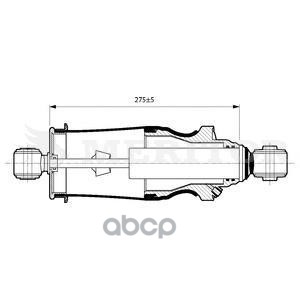 фото Пневмоамортизатор meritor mlf5113