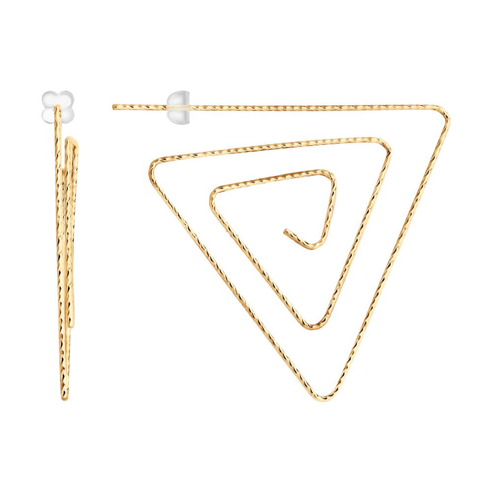 

Серьги конго из серебра SOKOLOV 93021052, 93021052