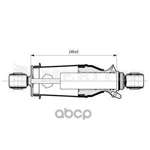 фото Пневмоамортизатор meritor mlf5100