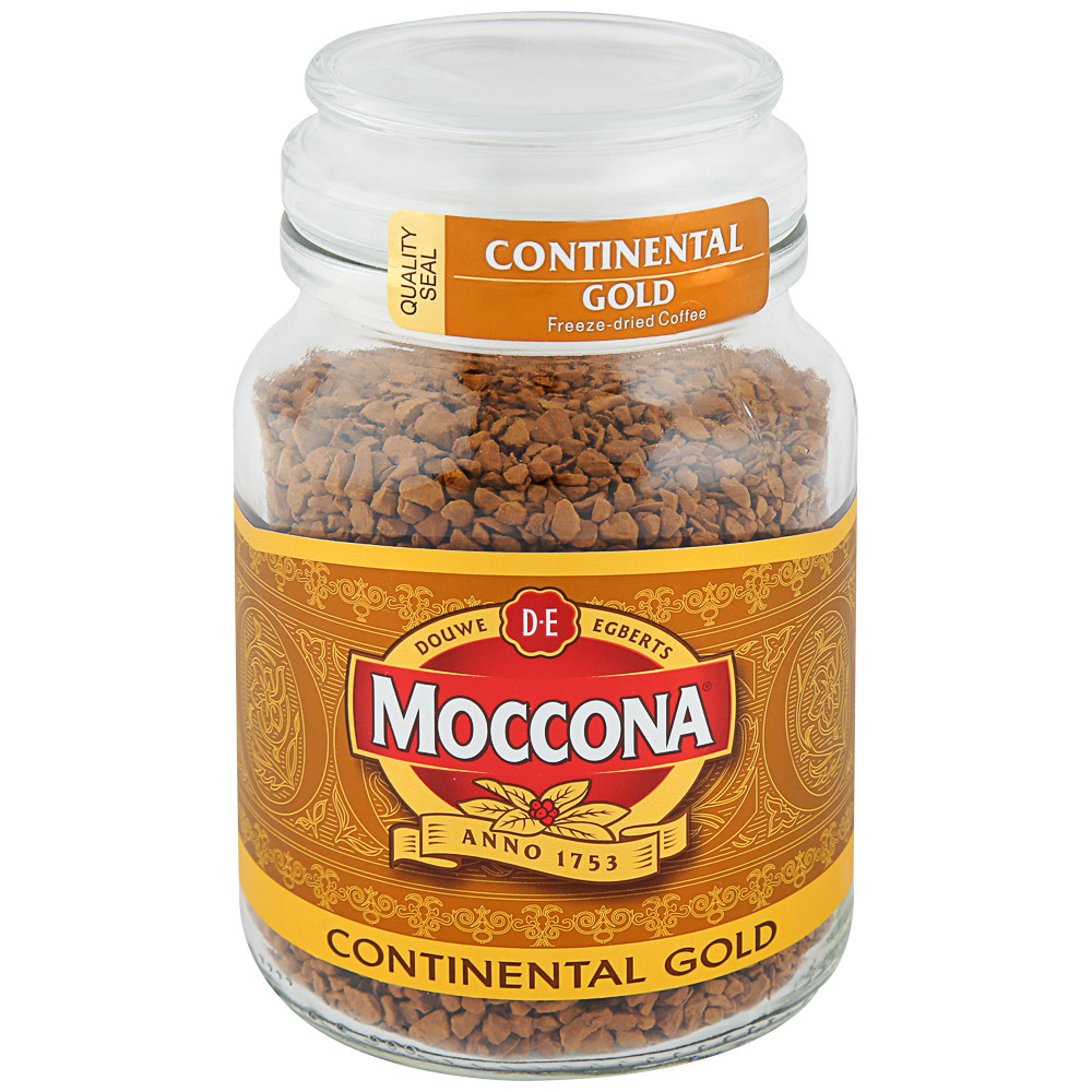 Кофе Moccona Continental Gold растворимый сублимированный, 95 г