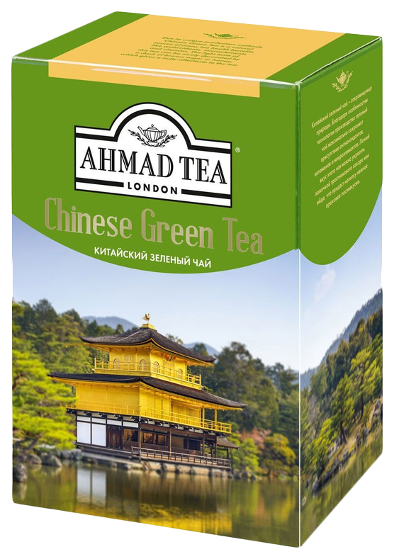 Чай ахмад ти китайский зеленый листовой 100г