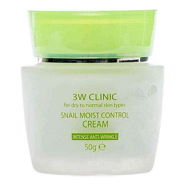 Крем для лица 3W Clinic Snail Moist Control Cream
