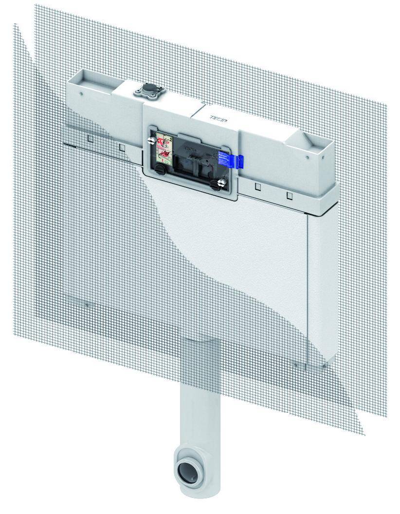 фото Смывной бачок tece profil скрытого монтажа 9.370.007 (9370007)
