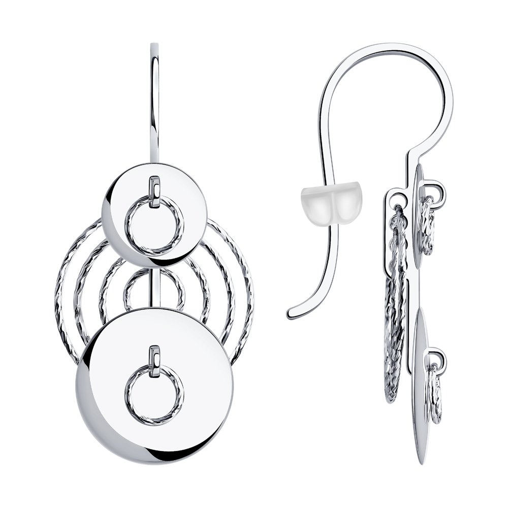 

Серьги подвески из серебра SOKOLOV 94024285, 94024285