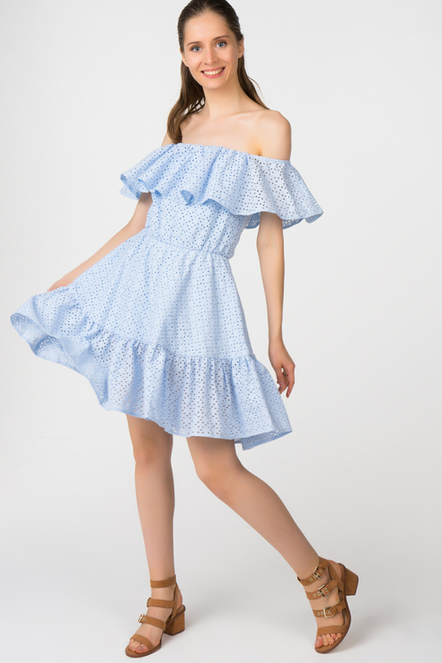 

Платье женское T-Skirt 16SS-07-0105-FS голубое S, 16SS-07-0105-FS
