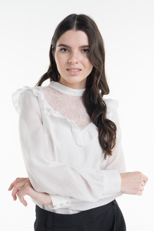 

Блуза женская T-Skirt AW18-05-0558-FS белая S, AW18-05-0558-FS