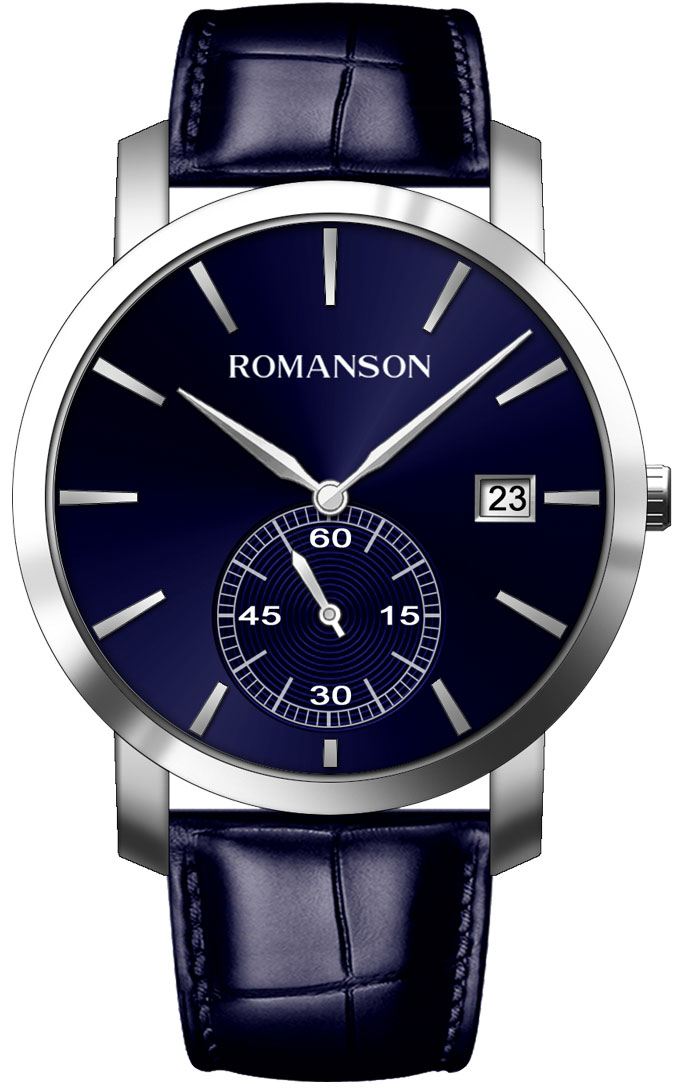 фото Наручные часы кварцевые мужские romanson tl9a26mmmw