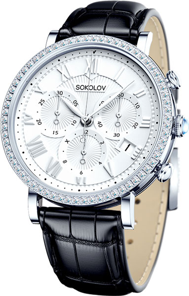 

Наручные часы женские SOKOLOV 127.30.00.001, 127.30.00.001