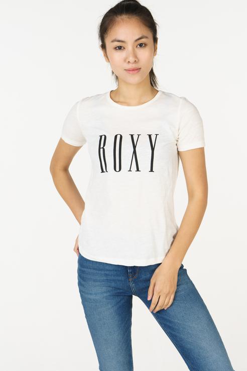 фото Футболка женская roxy erjzt04349-wbt0 белая s