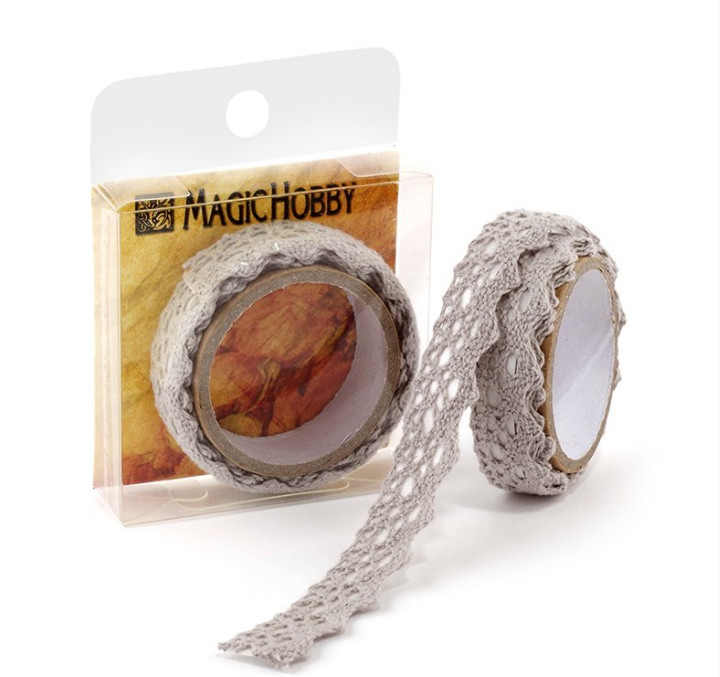 

Тесьма клеевая "Magic 4 Hobby", цвет: серый, 10 мм x 1 м, 10 штук (количество товаров в ко