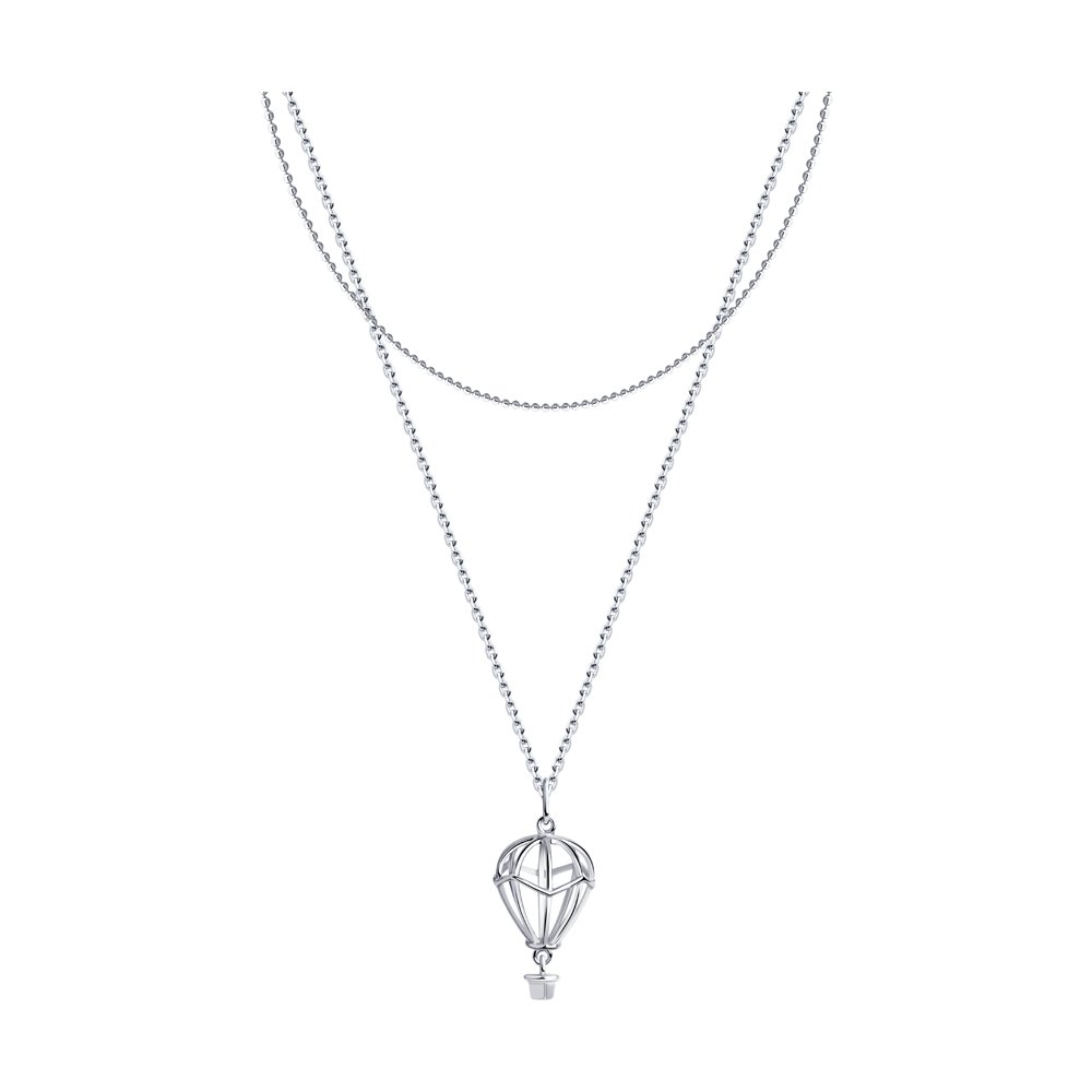 

Колье из серебра 45 см SOKOLOV 94070383, 94070383