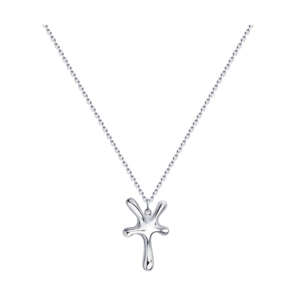 

Колье из серебра 40 см SKLV 94070403, 94070403