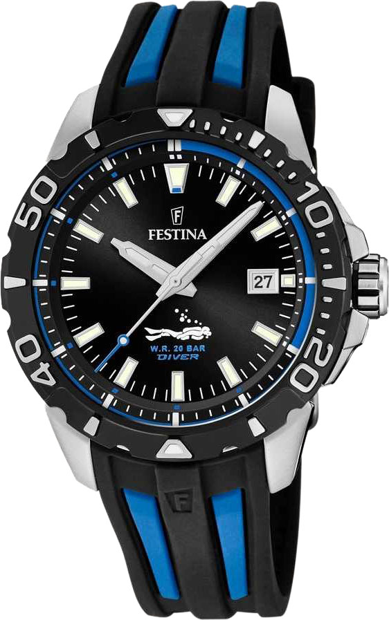 фото Наручные часы кварцевые мужские festina f20462